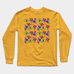 Skate Cat Long Sleeve T-Shirt